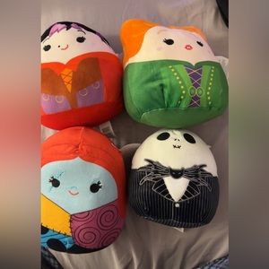 Hocus Pocus and Nightmare Before Christmas Squishmallow